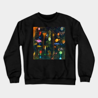 Paul klee fish art Crewneck Sweatshirt